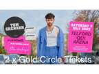 Tom Grennan Tickets - 2 X Gold Circle - Telford QEII Arena -