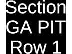 2 Tickets Shinedown 7/11/22 Ford Wyoming Center Casper, WY