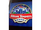 4 x Alton Towers tickets 17 July
