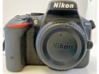 Nikon D5500 24.2MP Digital SLR Camera - Black (Kit w/ VR II 18-55mm Lens)