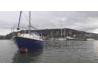 Westerly Berwick 31' Twin Keel Yacht 1976. Moored Conwy