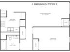 Crittenden Court Apartments - 1 Bedroom Type F