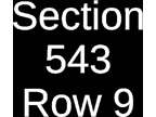 2 Tickets Baltimore Ravens @ Cleveland Browns (Date: TBD)