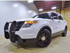 2015 Ford Explorer Police AWD Red/Blue/Amber Lightbar, Console, Dual Partition