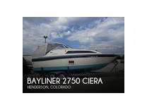 27 foot bayliner 2750 ciera