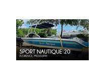 1991 sport nautique 20 open bow boat for sale