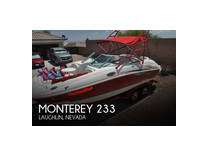 2004 monterey 233 boat for sale