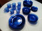 Cobalt Blue dinner ware