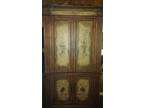 Solid oak armoire