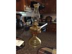 Amber oil lamp