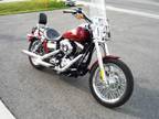 2009 H-D FXDL Low Rider Red Sunglo Metallic Only 472 Miles