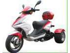 50cc New TRIKE 3-Wheel Scooter (Colors Available)