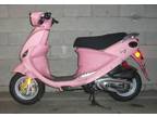 pink scooter, 3 miles, lightly used