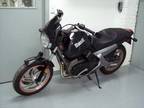 2001 Harley Buell Blast 500, black, 8688 miles, excellent condition.
