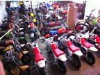 Lot of Vintage 74 Dirt Bikes 5 3-Wheelers and 3 4-Wheelers and Parts