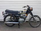 1974 Yamaha 100 2 Stroke Vintage Motorcycle