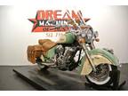 2016 Indian Chief Vintage Willow Green and Ivory Cream *111