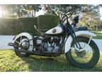 1938 Harley-Davidson CHP Police Motorcycle Clear
