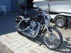 2008 Harley Davidson XL 1200 C, Black and Only 91 miles