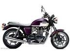 $7,999 2013 Triumph Bonneville - Imperial Purple / Fusion White -