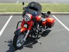 2014 Harley Davidson FLHRSE CVO Road King Black/Orange Original Owner