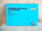 Bmw R65 Cycle Owner’S Manual (Nos)