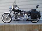 2007 Harley Davidson SOFTAIL DELUXE - front end all CHROMED