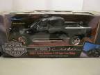 American Muscle 1:18 Scale Ford F150 Harley Davidson Truck Black Mint