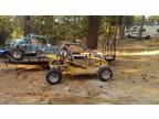 Rail Go Cart 2 seater with roll cage and bucket seaqts. Rides awesome
