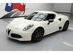 2015 Alfa Romeo 4C Launch Edition Launch Edition 2dr Coupe