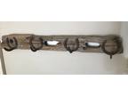 Rustic Hand Crafted Coat Rack