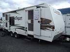 2006 Cougar 24 Ft Travel Trailer with Slide Out and Queen Bed