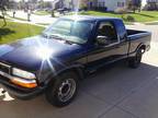 2000 Chevy S-10 V6 Vortec Extended Cab Runs Great - No Title, For Part -