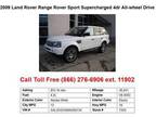 $53,100 2009 Land Rover Range Rover Sport Supercharged Alaska White 4dr