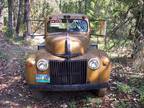Restorable 1947 Ford 1-1/2 Ton Truck trade for boat -