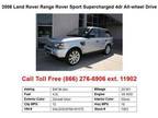 $46,900 2008 Land Rover Range Rover Sport Supercharged Zermatt Silver 4dr