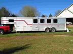 $14,500 4 Horse 8ft Short Wall Trailer For 14,500 Reduced