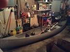 17 ft aluminum canoe -