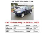 $16,800 2007 Toyota RAV4 Limited V6 Blue 4x4