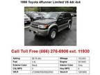 $8,700 1999 Toyota 4Runner Limited V6 Black 4dr 4x4