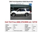 $9,900 2003 Ford Expedition Eddie Bauer White 4x4