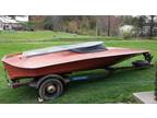 1976 Hydrostream Vector hull/trailer only -
