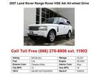 $40,900 2007 Land Rover Range Rover HSE Chawton White 4dr All-wheel Drive
