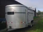 Kefir Built All Aluminum -4 horse stock Trailer -tall for horses