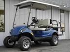 2008 Yamaha DRIVE Street Ready Gas Golf Car in Tanzanite Blue -