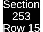 2 Tickets Cleveland Browns @ Carolina Panthers 9/11/22