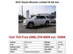 $40,900 2010 Toyota 4Runner Limited V6 White 4dr 4x4