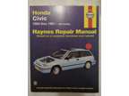Honda Civic 1984-1991 Haynes repair manual 42023