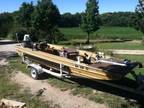 Ouachita 16' John boat with out board and troller -