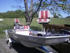 Bass Boat with Trailer -
